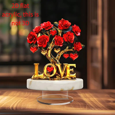 Love 2D Sculpture - Luxe Custom Designer