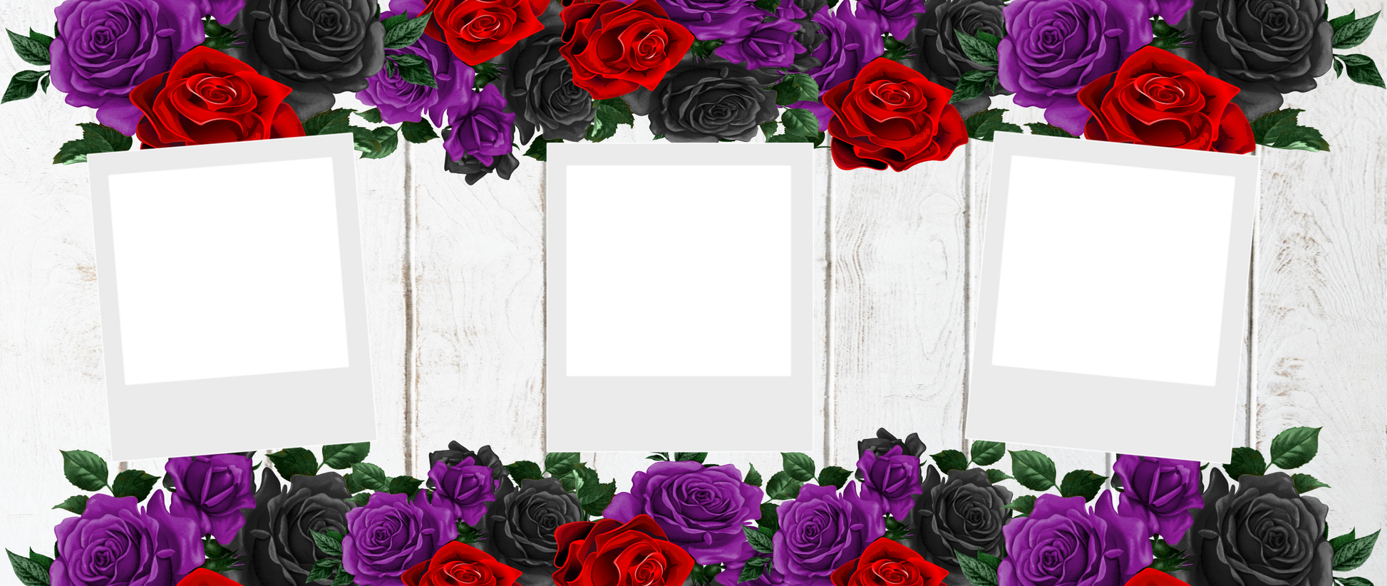 Rose 3 Image Photo Mug - Luxe Custom Designer