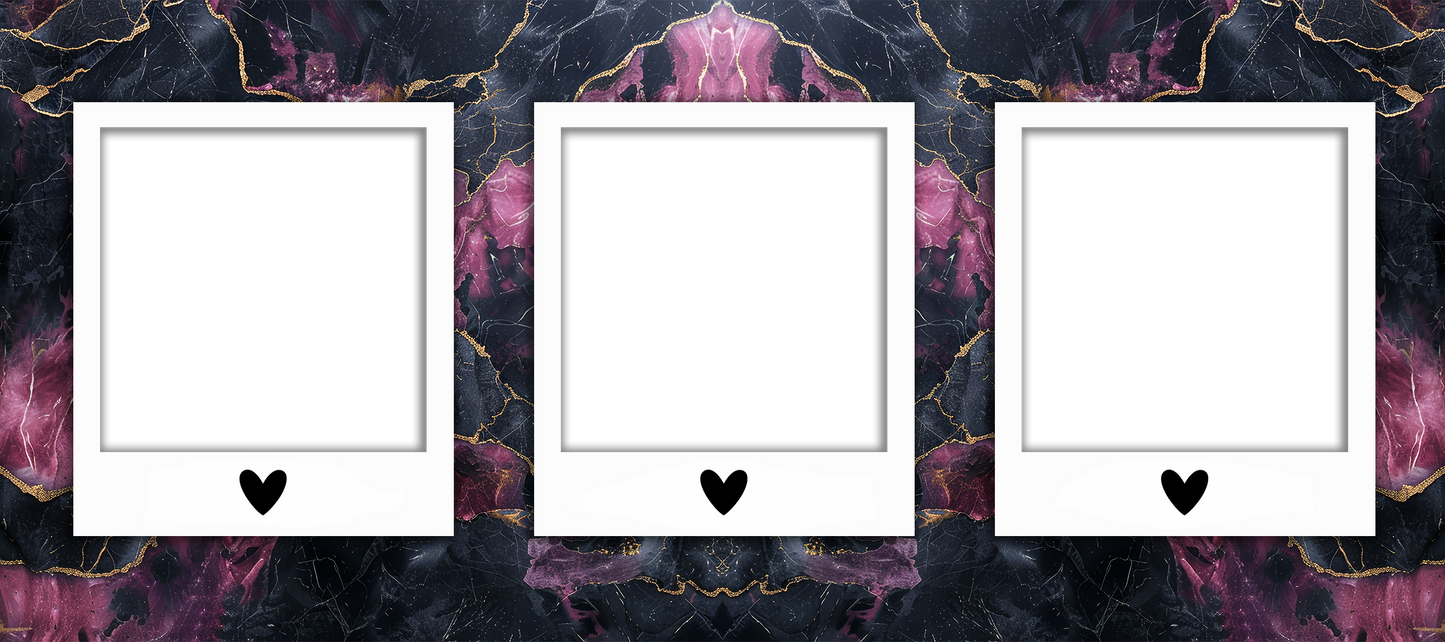 Purple and Black