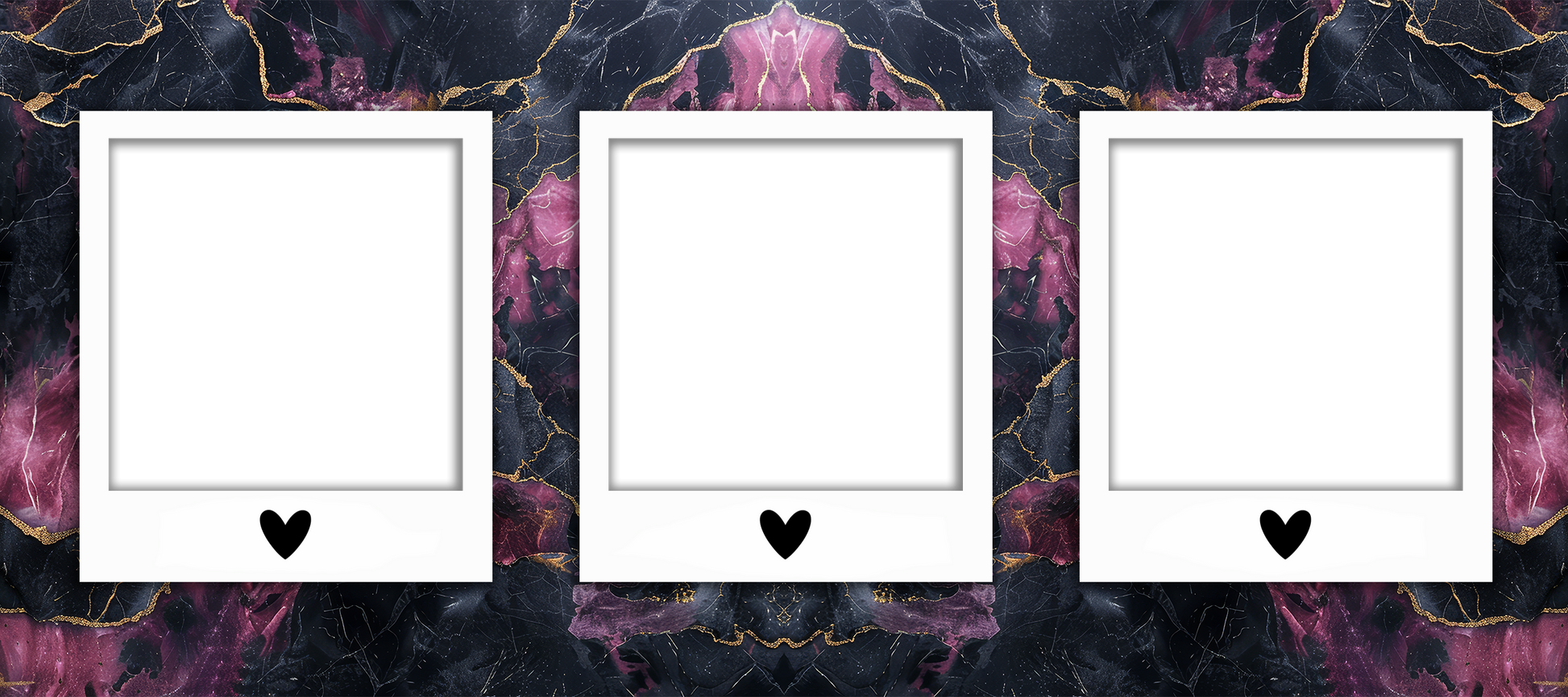 Purple and Black