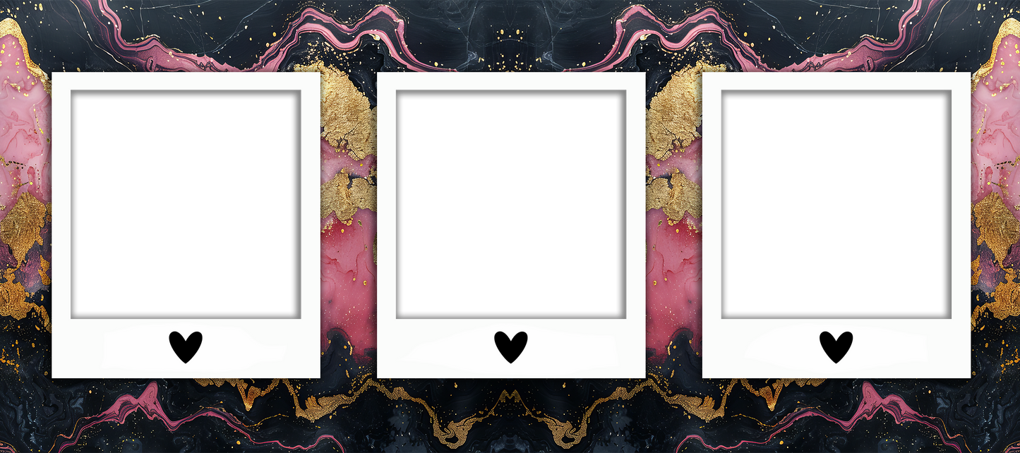 Pink, Black, Gold
