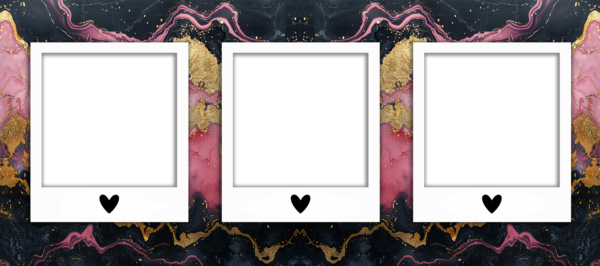Pink, Black, Gold
