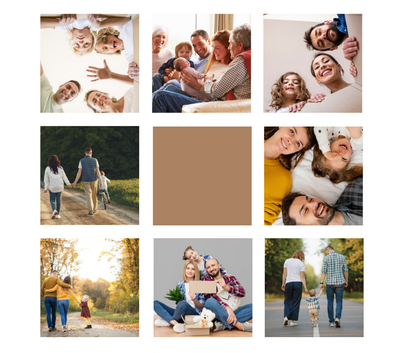 8 Image Photo Slate - Luxe Custom Designer