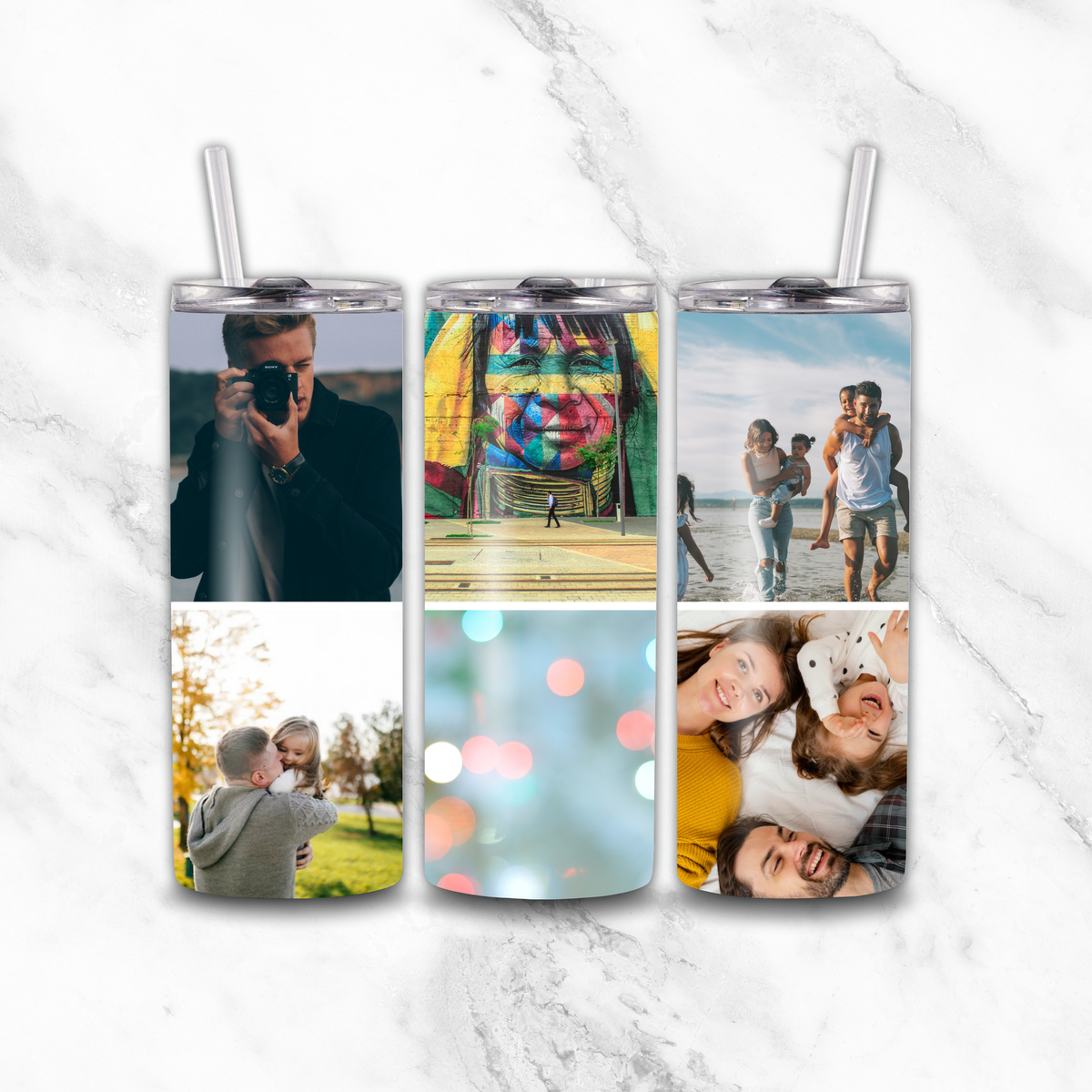 6 Image Tumbler by Luxe Sensational