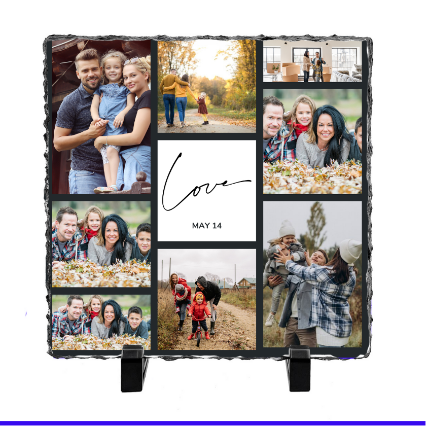 Love 8 Panel Photo Slate by Luxe Sensational