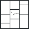 Love 8 Panel Photo Slate - Luxe Custom Designer