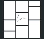Love 8 Panel Photo Slate by Luxe Sensational