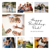 7 Image Birthday Photo Slate - Luxe Custom Designer