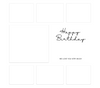 7 Image Birthday Photo Slate - Luxe Custom Designer