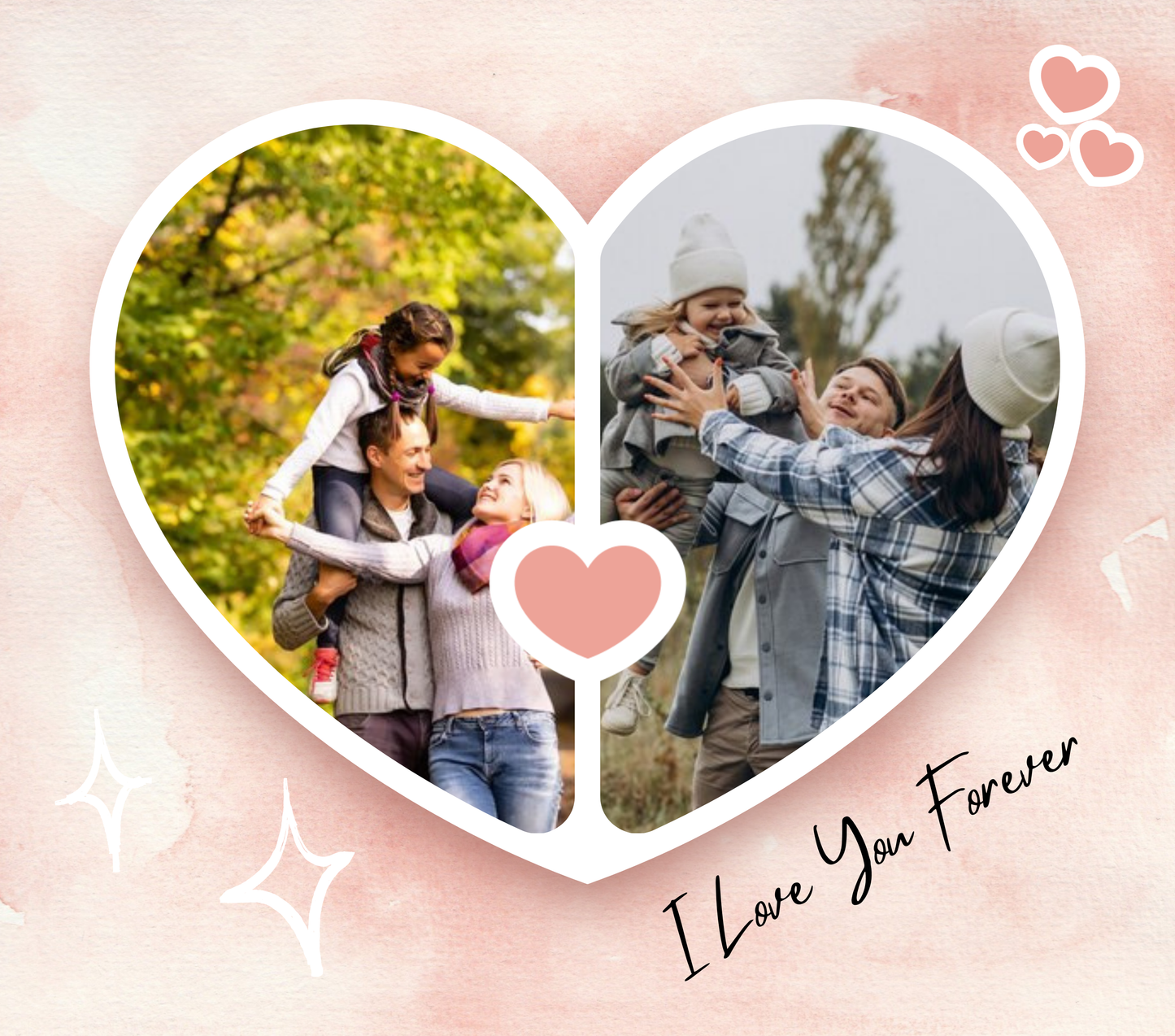 Heart Photo Slate - Luxe Custom Designer