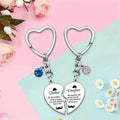 Father and Daughter Keyring by Luxe Sensational