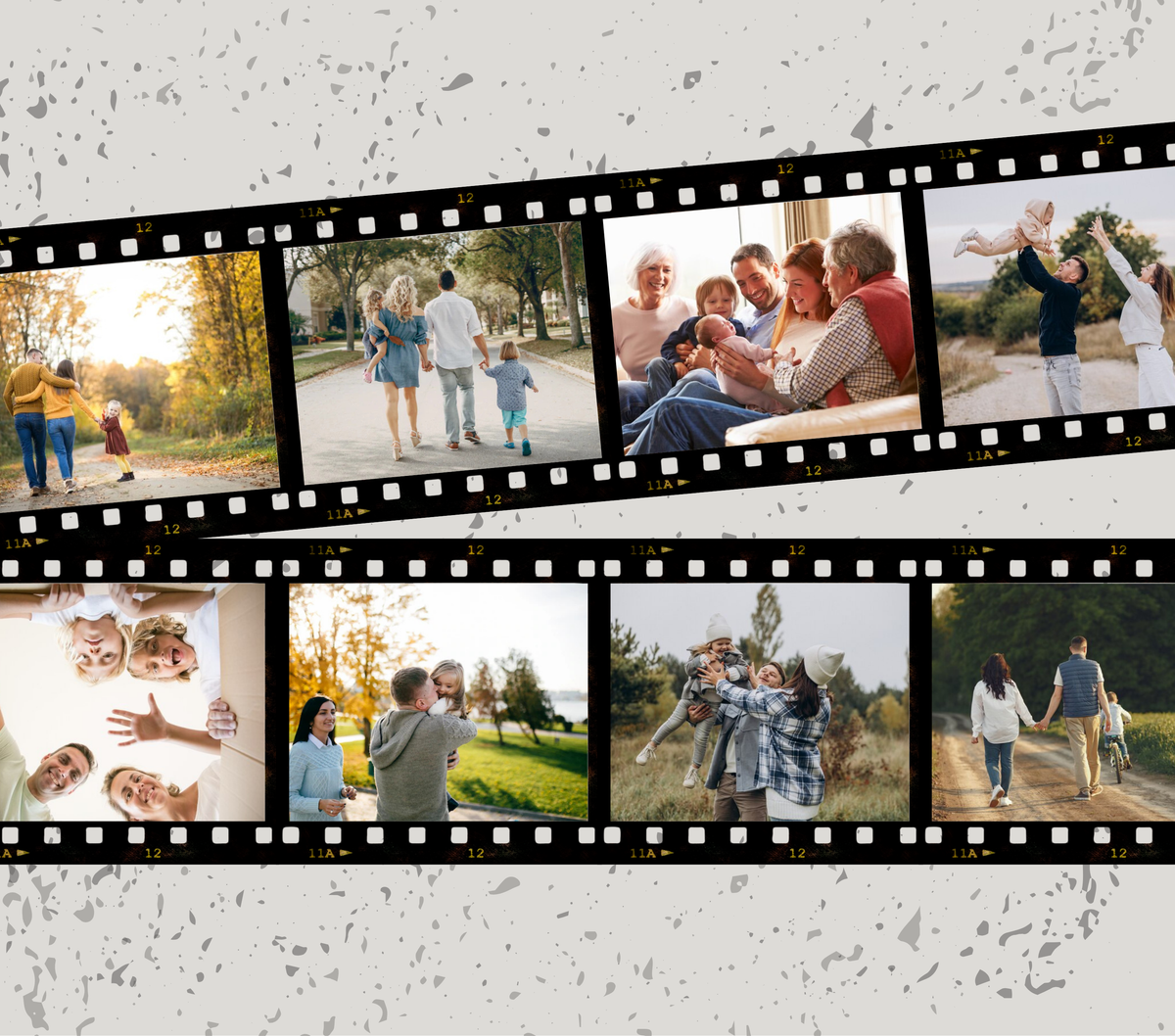 8 Image film tumbler by Luxe Sensational