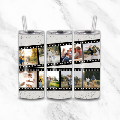 8 Image film tumbler - Luxe Custom Designer