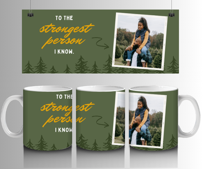Strongest Person i know Photo Mug by Luxe Sensational