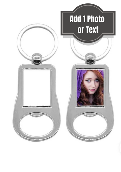 Metals silver keyring - Luxe Custom Designer