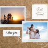 2 Image Friends Slate - Luxe Custom Designer