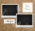 2 Image Friends Slate by Luxe Sensational