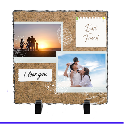 2 Image Friends Slate - Luxe Custom Designer