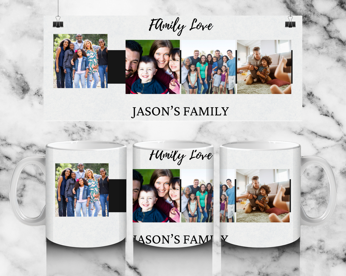 Family Love photo mug by Luxe Sensational