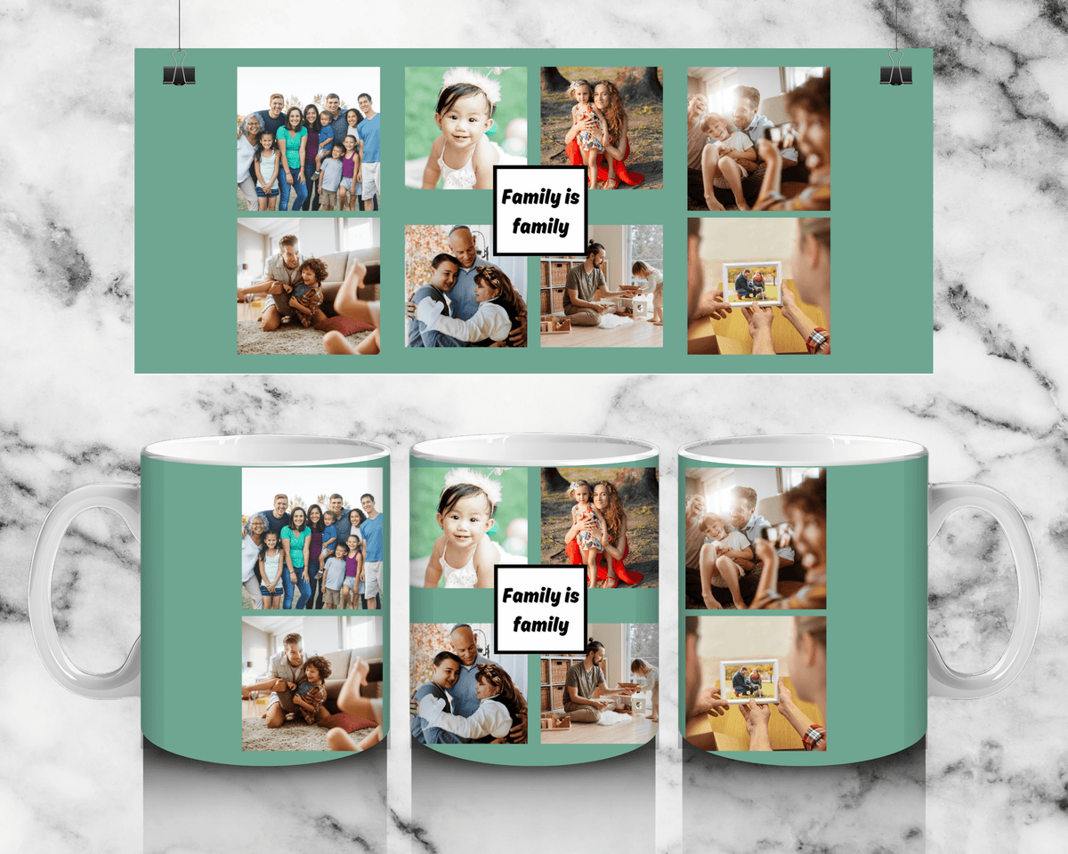 8 Panel Family Mug by Luxe Sensational