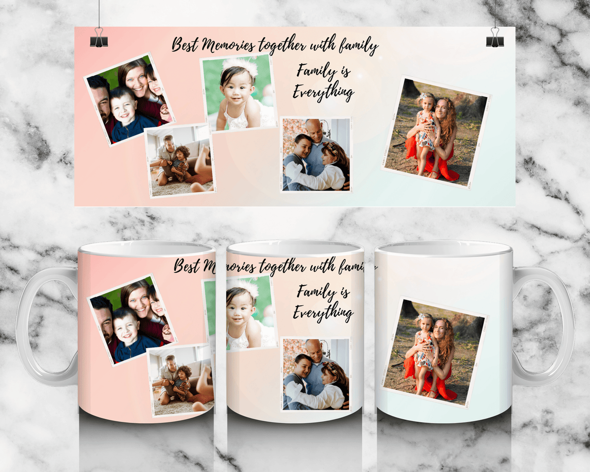 5 Panel Family Mug by Luxe Sensational