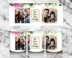 2 Panel Family photo mug by Luxe Sensational