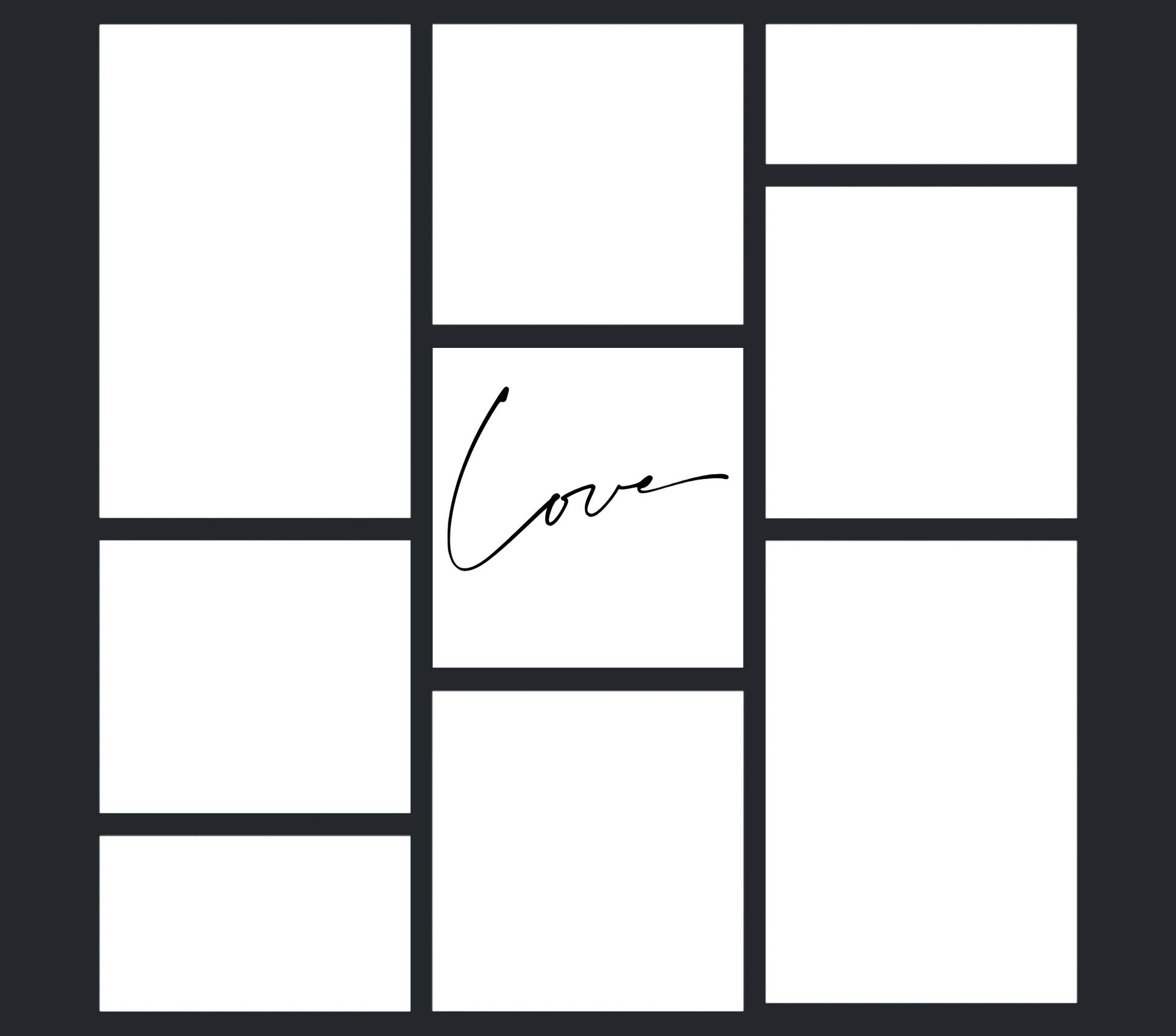 LOVE Photo Tumbler - Luxe Custom Designer