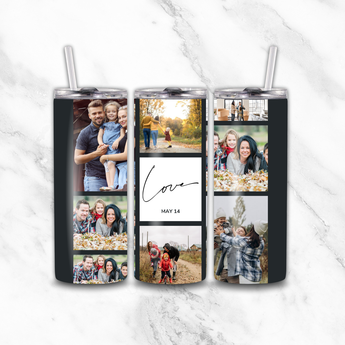 LOVE Photo Tumbler by Luxe Sensational