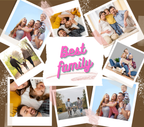 8 Image Family photo slate by Luxe Sensational
