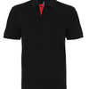 Men's classic fit contrast polo