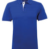 Men's classic fit contrast polo