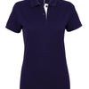 Women's contrast polo