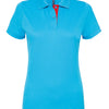 Women's contrast polo
