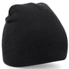 Two-tone pull-on beanie