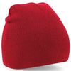 Two-tone pull-on beanie