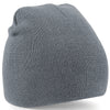 Two-tone pull-on beanie