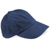 Low-profile heavy brushed cotton cap