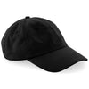 Low-profile 6-panel dad cap