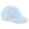 Low-profile 6-panel dad cap