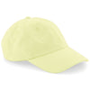 Low-profile 6-panel dad cap