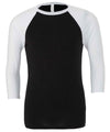 Unisex triblend ¾ sleeve baseball t-shirt