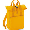 Twin handle roll-top backpack