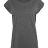 Women's extended shoulder tee