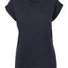 Women's extended shoulder tee
