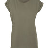 Women's extended shoulder tee