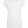 Women's extended shoulder tee