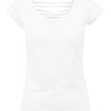 Women's back cut tee