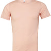 Unisex triblend crew neck t-shirt