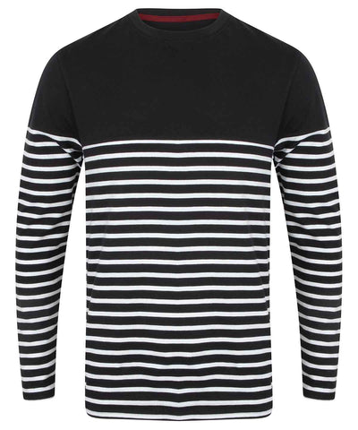 Long sleeve Breton striped T