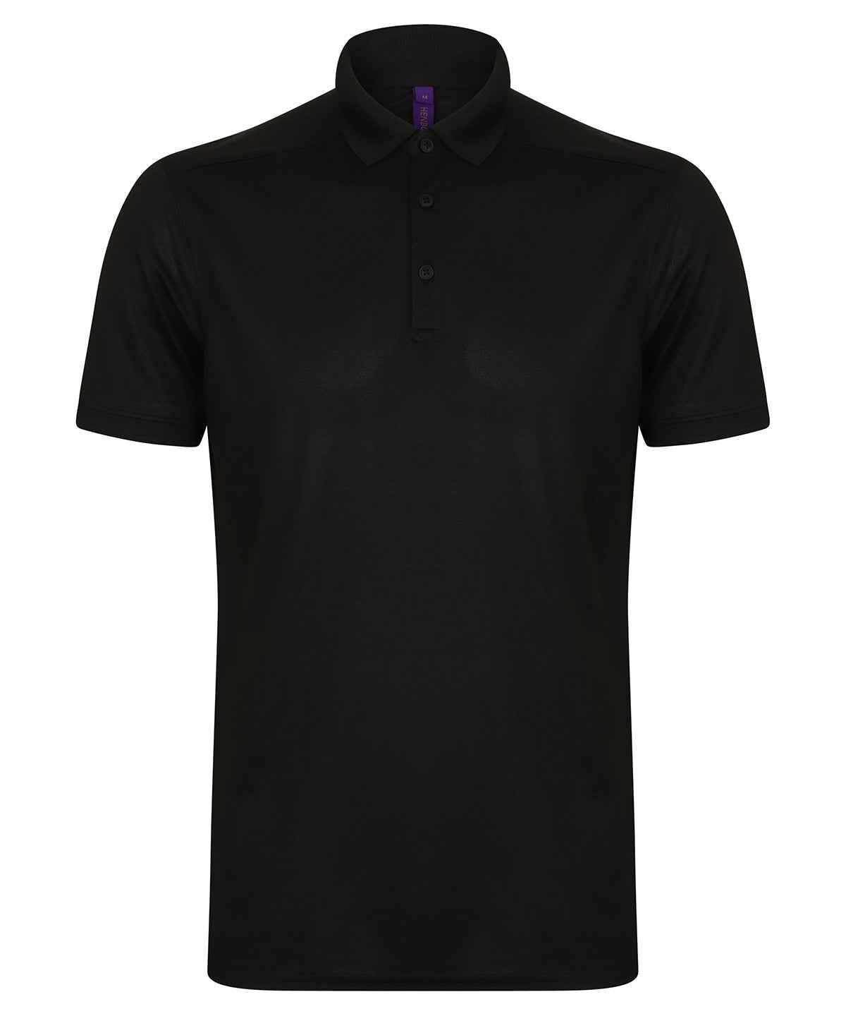 Stretch polo shirt with wicking finish (slim fit)